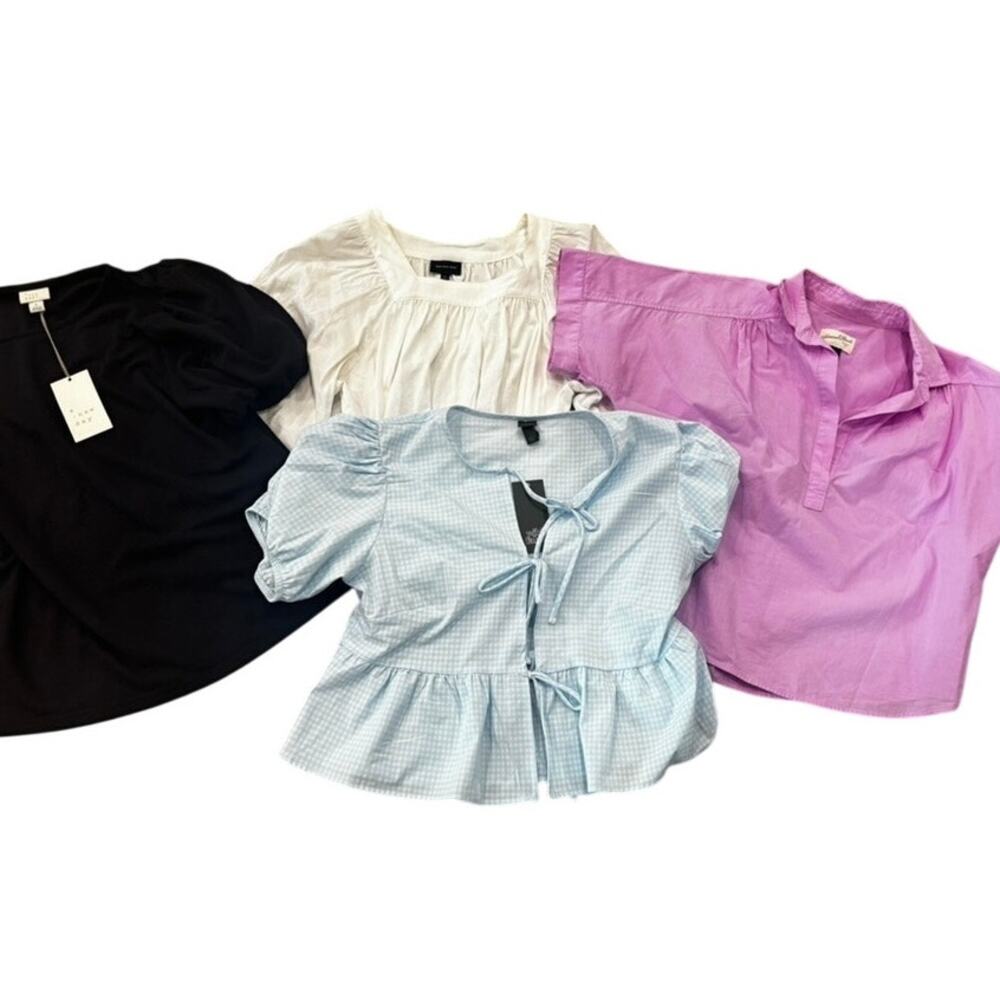 Women’s Tops Lot of 4 Size S Universal Thread Who What Wear A New Day NWT